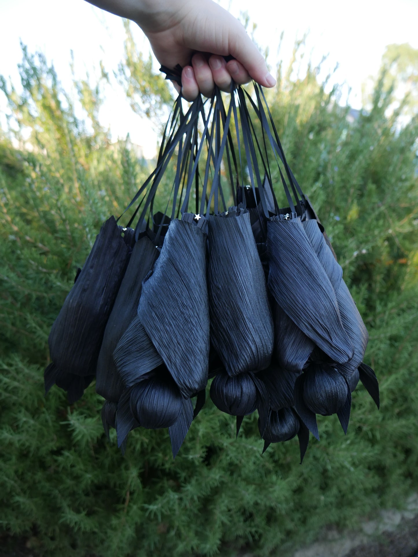 Bat corn husk doll MADE TO ORDER