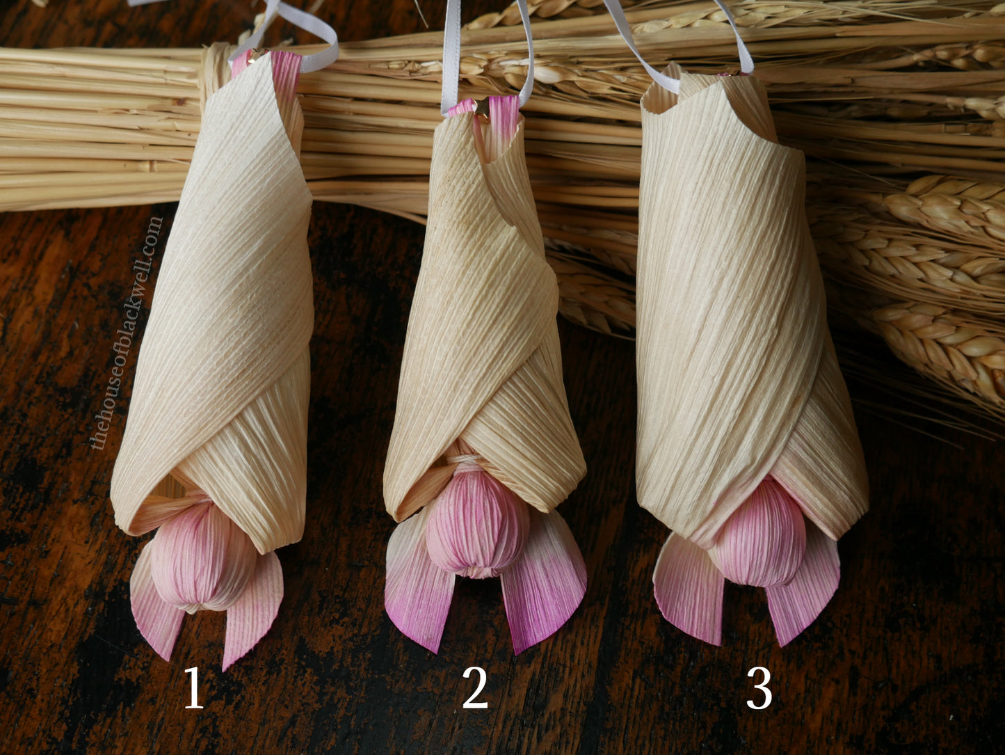 Baby Blushed Corn Husk Bat