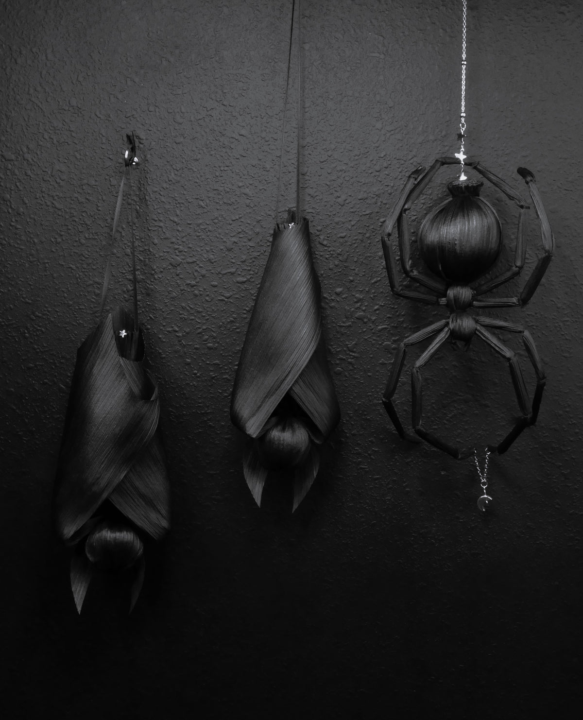 VAMPIRE Bat corn husk doll MADE TO ORDER