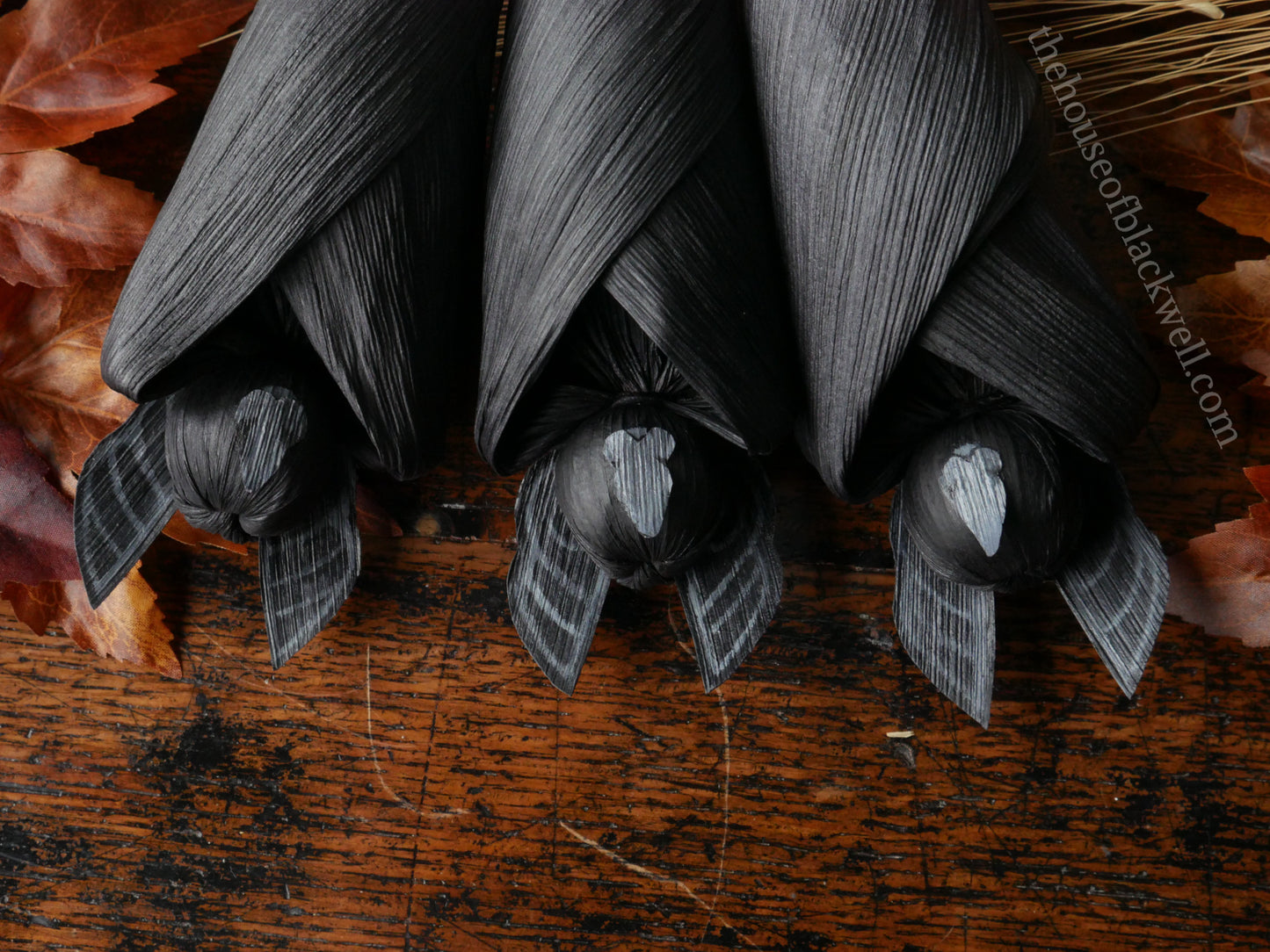 Vampire BAT Corn husk doll