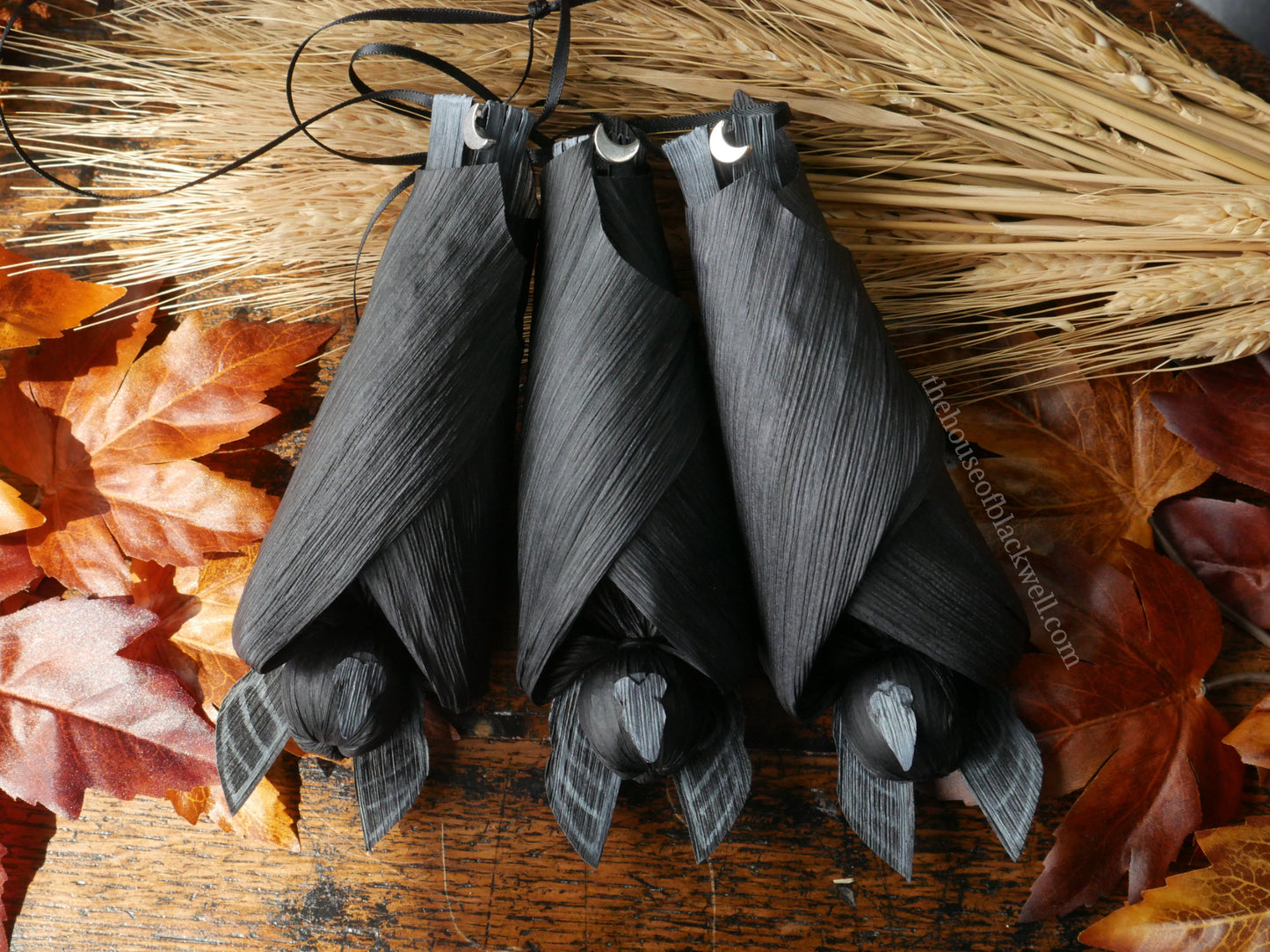 Vampire BAT Corn husk doll