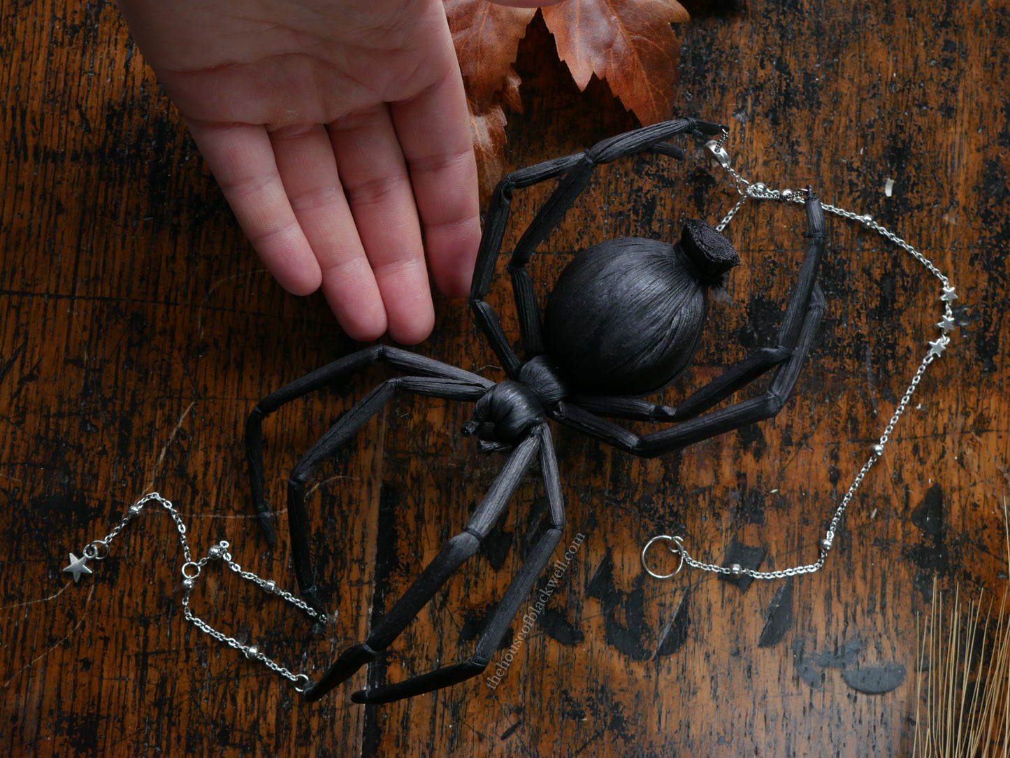 Corn husk Spider Weaver doll