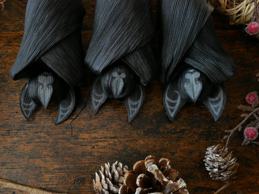 Vampire BAT Corn husk doll