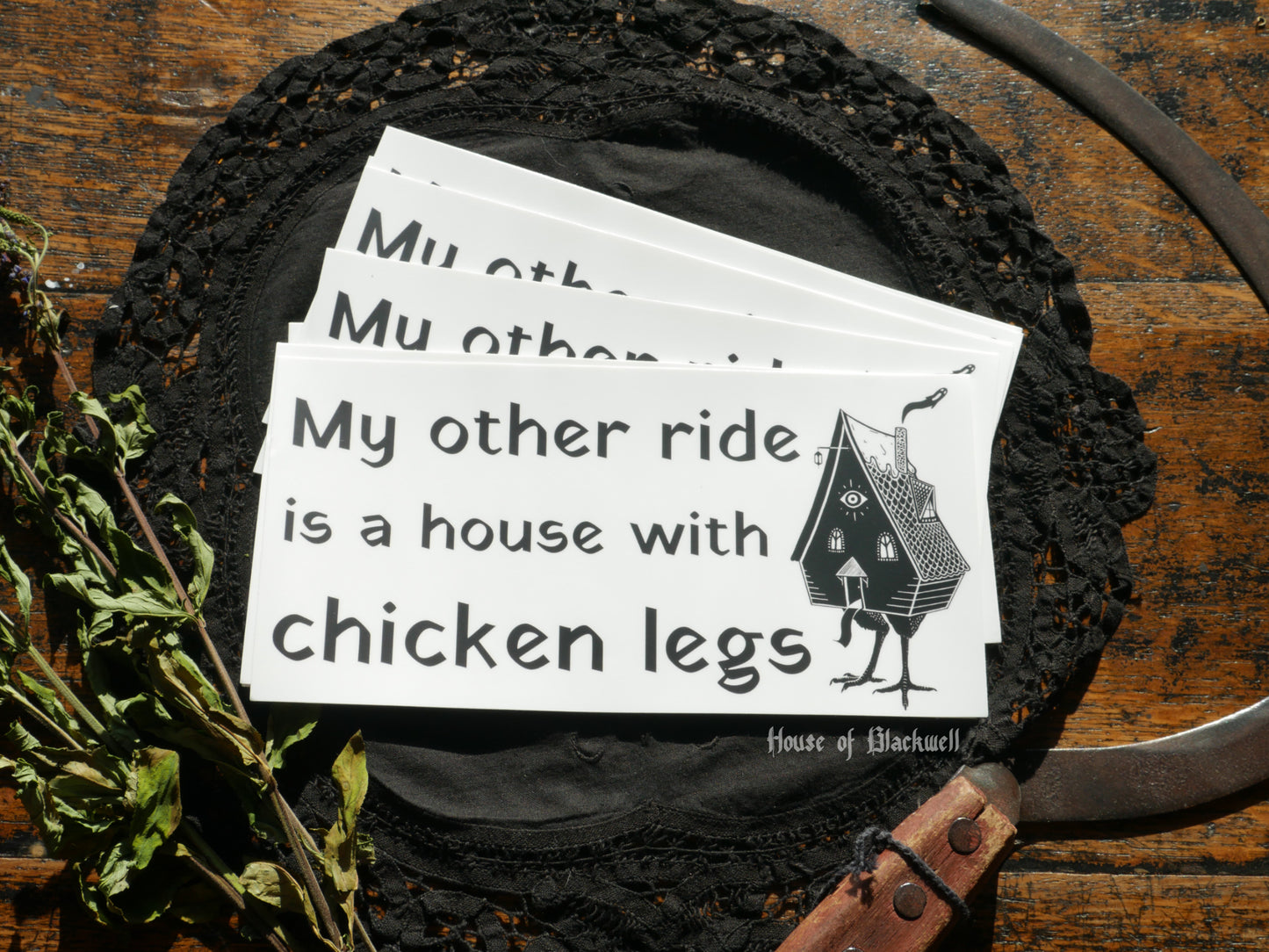 Baba bumper sticker