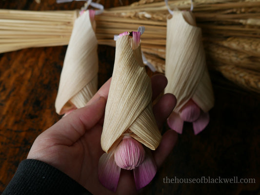 Baby Blushed Corn Husk Bat