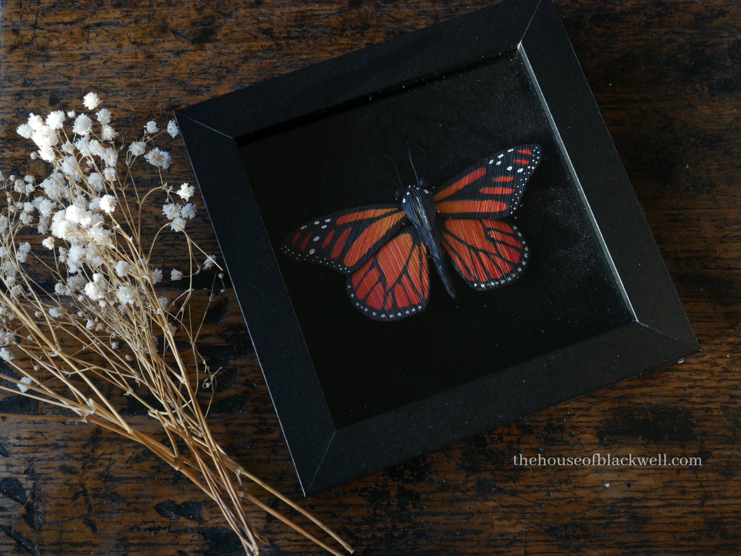 Corn Husk Monarch Butterfly