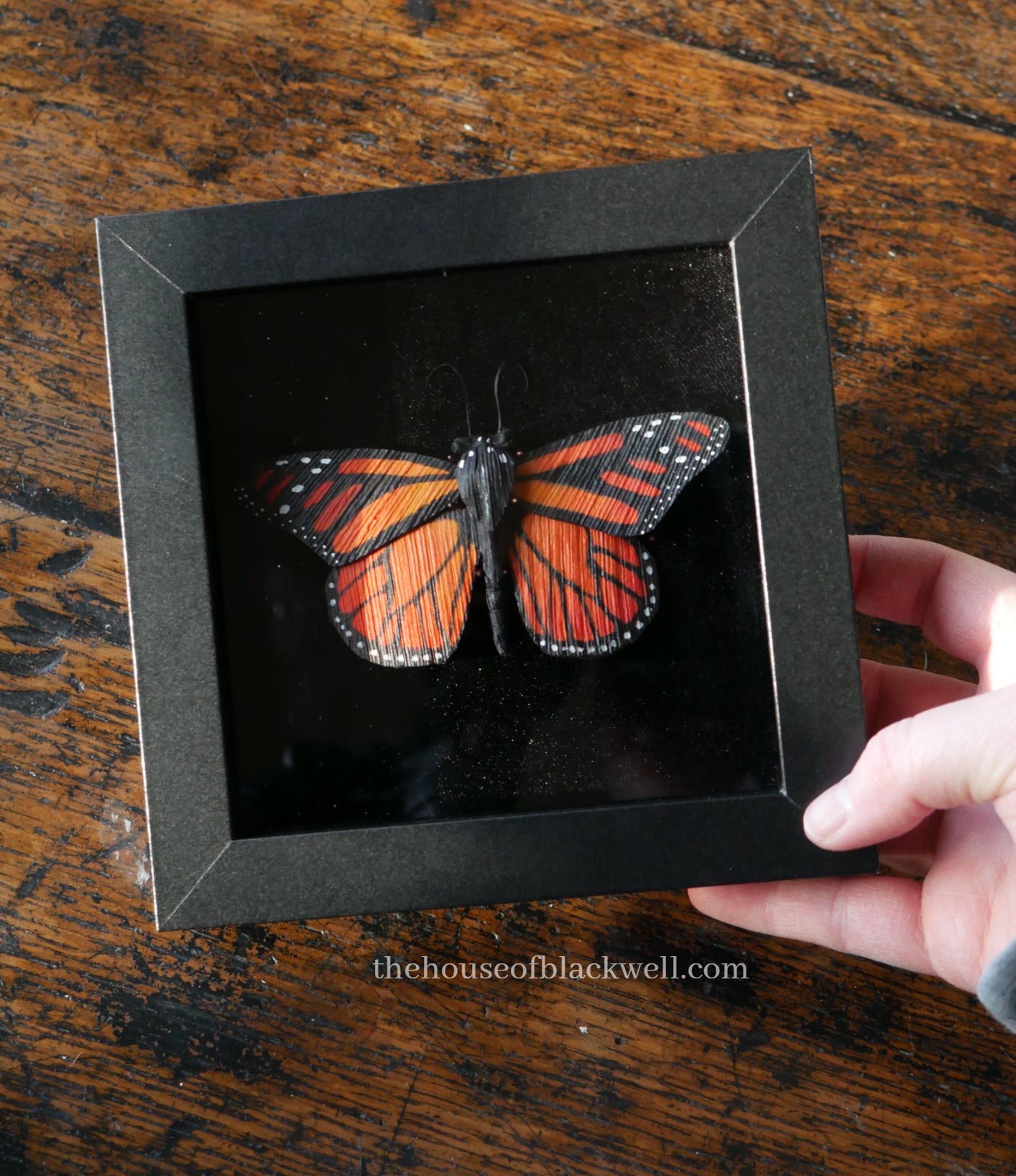 Corn Husk Monarch Butterfly
