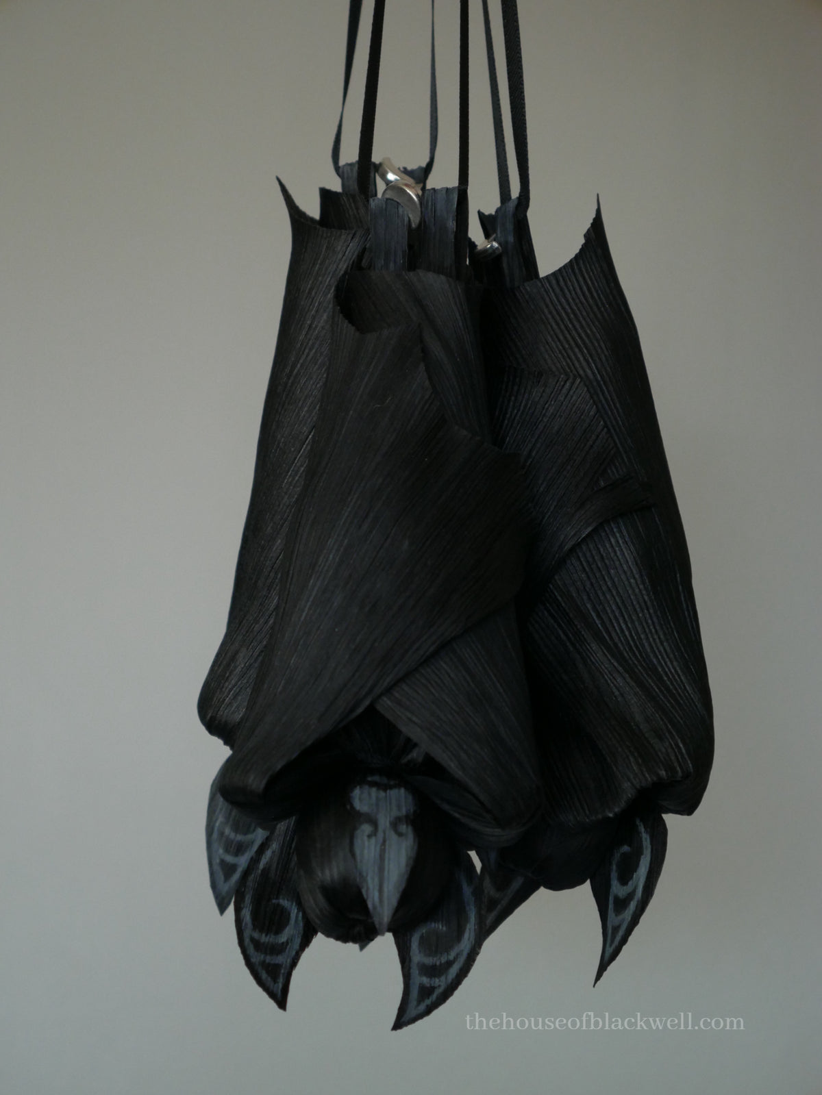 VAMPIRE Bat corn husk doll MADE TO ORDER