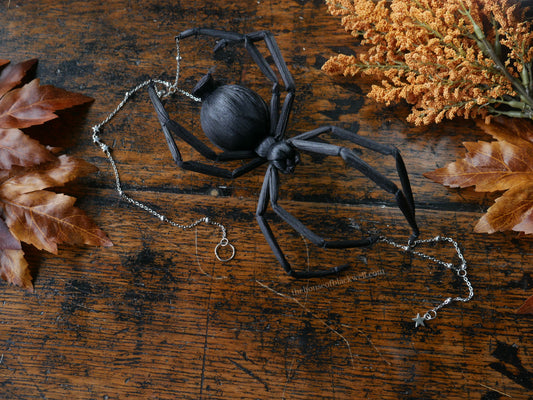 Corn husk Spider Weaver doll